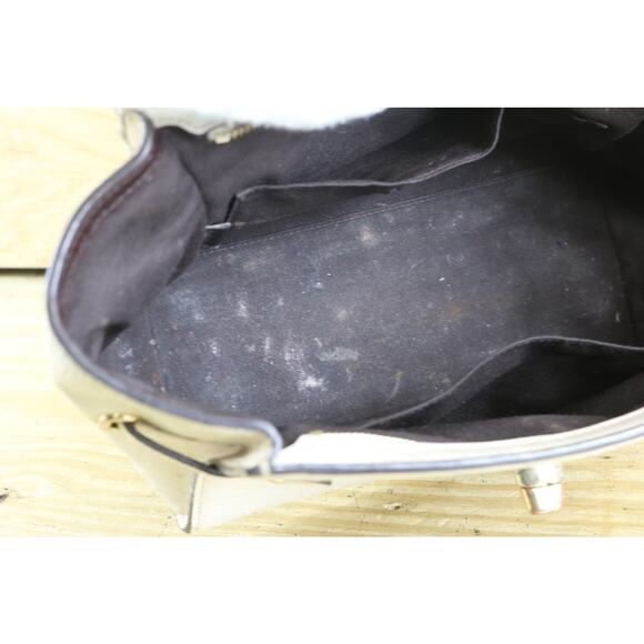 Coach Bag Women White Ostrich Print Blake Flap Carryall No Strap View Photos - Picture 7 of 16